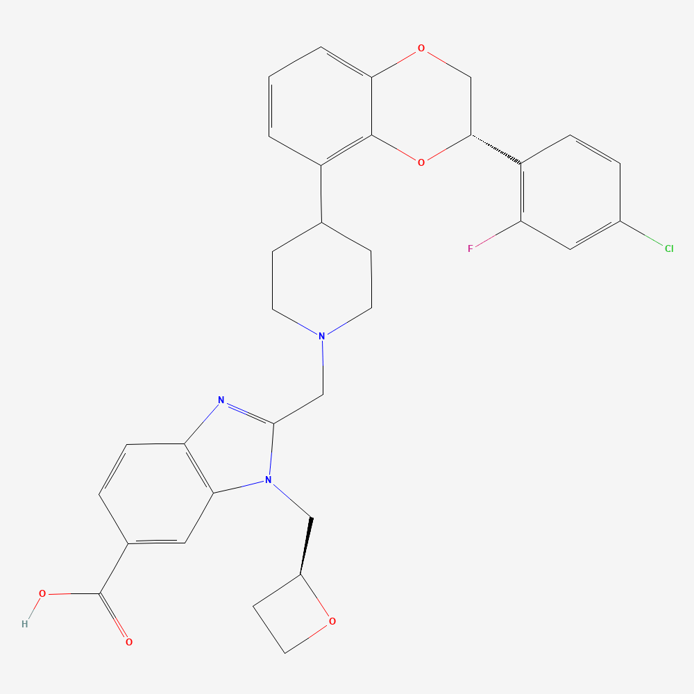 HRS-7535 (safiglipron) · 2D chemical structure: Active compound as represented in the named PubChem record; formulation excipients excluded.